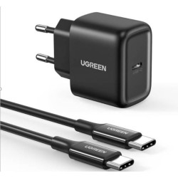 Ładowarka sieciowa Ugreen 50581B 25W USB-C + kabel USB-C - U… | PartsPC.pl