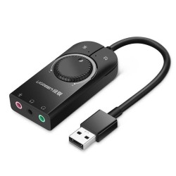 Karta dźwiękowa zewnętrzna Ugreen CM129 USB z regulacją 15cm… | PartsPC.pl