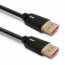 Kabel DisplayPort Qoltec M/M v2.1 | 80G | 0.5m | PartsPC.pl