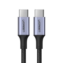 Kabel USB-C - USB-C Ugreen US316 70429 100W 2m - czarny | PartsPC.pl
