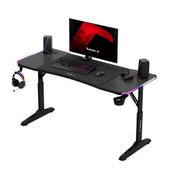 Biurko gamingowe Huzaro Hero 3.6 RGB Black | PartsPC.pl