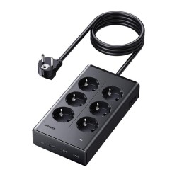 Listwa zasilająca Ugreen S622, 6xAC + 3xUSB + USB-C, GaN, 1.… | PartsPC.pl