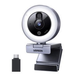 Kamera internetowa Ugreen CM910, 2K, 30FPS, USB, oświetlenie… | PartsPC.pl