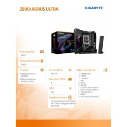 Płyta Gigabyte Z890I AORUS ULTRA