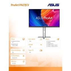 Monitor Asus 27" ProArt Display PA27JCV IPS 5K 60Hz HDMI DP … | PartsPC.pl