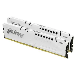 Pamięć Kingston FURY Beast 64 GB (2 × 32 GB) DDR5 6000 MHz CL30 EXPO – biała