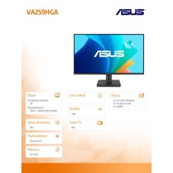 Monitor Asus 24,5" Eye Care Gaming Monitor VA259HGA IPS FHD … | PartsPC.pl