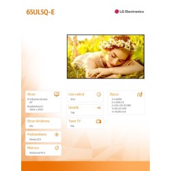 Monitor LG 65" 65UL5Q-E Digital Signage 4K UHD (24/7) | PartsPC.pl
