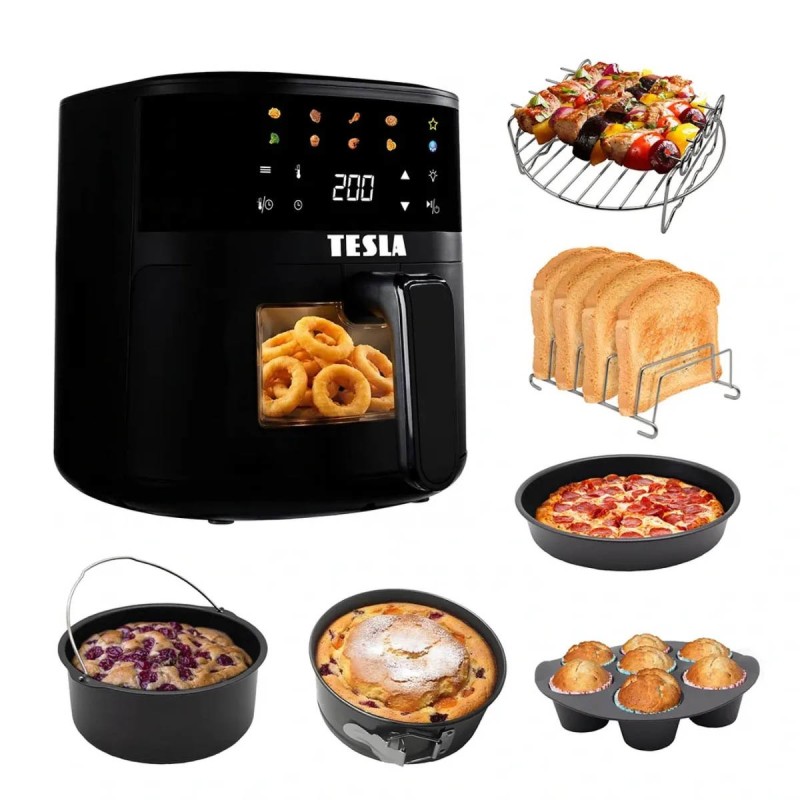 TESLA AirCook Q45 Pro Frytkownica beztłuszczowa z powłoką ce… | PartsPC.pl