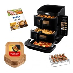 TESLA AirCook TrioZone Q636 XXL Trzystrefowa frytkownica bez… | PartsPC.pl