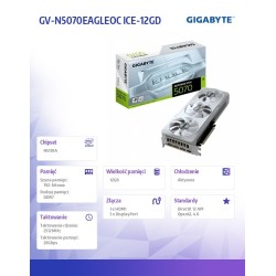 Karta VGA Gigabyte GeForce RTX 5070 EAGLE OC ICE SFF 12G 12G… | PartsPC.pl