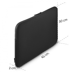 Etui neoprenowe na laptopa 14,1-15,6 czarne | PartsPC.pl