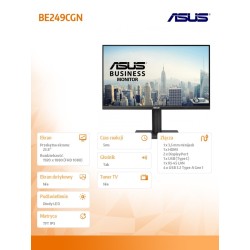 Monitor Asus 23,8" BE249CGN IPS FHD 120Hz HDMI 2xDP HU... | PartsPC.pl