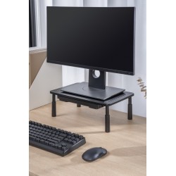 Podstawka regulowana pod monitor z szufladą | PartsPC.pl