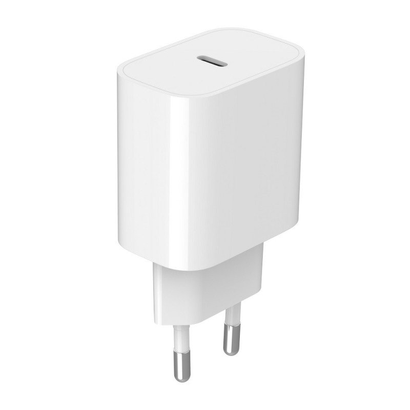 Szybka ładowarka Power Delivery USB typu C, 20 W, biała | PartsPC.pl