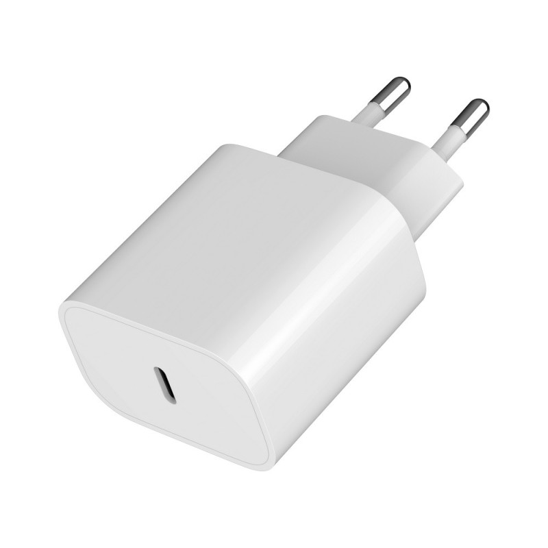 Szybka ładowarka Power Delivery USB typu C, 20 W, biała | PartsPC.pl