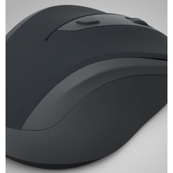 Mysz bezprzewodowa WM-400 czarna | PartsPC.pl