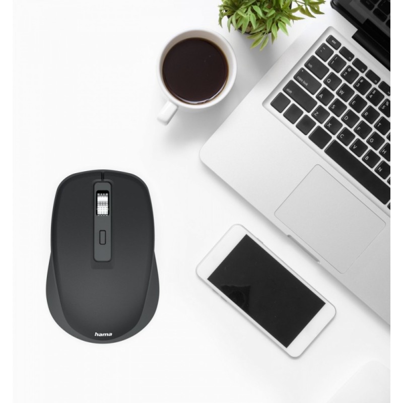 Mysz bezprzewodowa multi device WM-450 czarna | PartsPC.pl