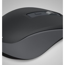Mysz bezprzewodowa multi device WM-450 czarna | PartsPC.pl