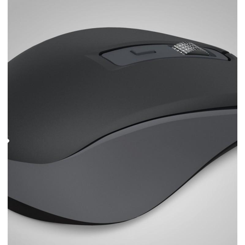 Mysz bezprzewodowa multi device WM-450 czarna | PartsPC.pl