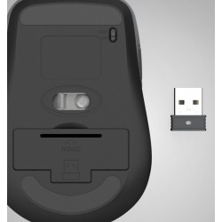 Mysz bezprzewodowa multi device WM-450 czarna | PartsPC.pl