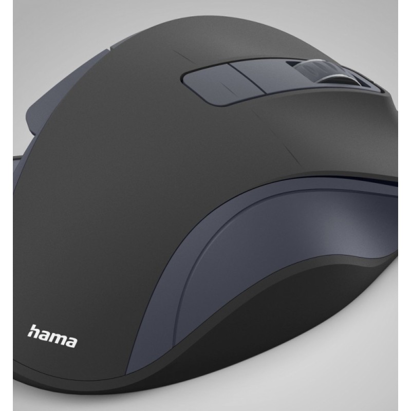 Mysz bezprzewodowa WM-500 czarna | PartsPC.pl