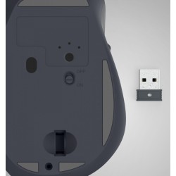 Mysz bezprzewodowa WM-500 czarna | PartsPC.pl