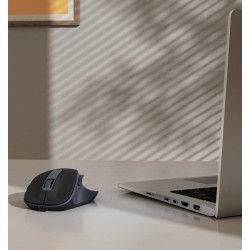 Mysz bezprzewodowa WM-500 czarna | PartsPC.pl