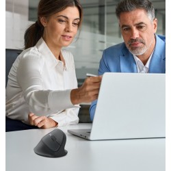 Mysz ergonomiczna bezprzewodowa EWM-500 | PartsPC.pl