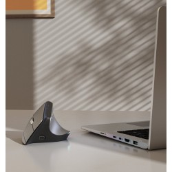 Mysz ergonomiczna multi device EWM-700 grafitowa | PartsPC.pl