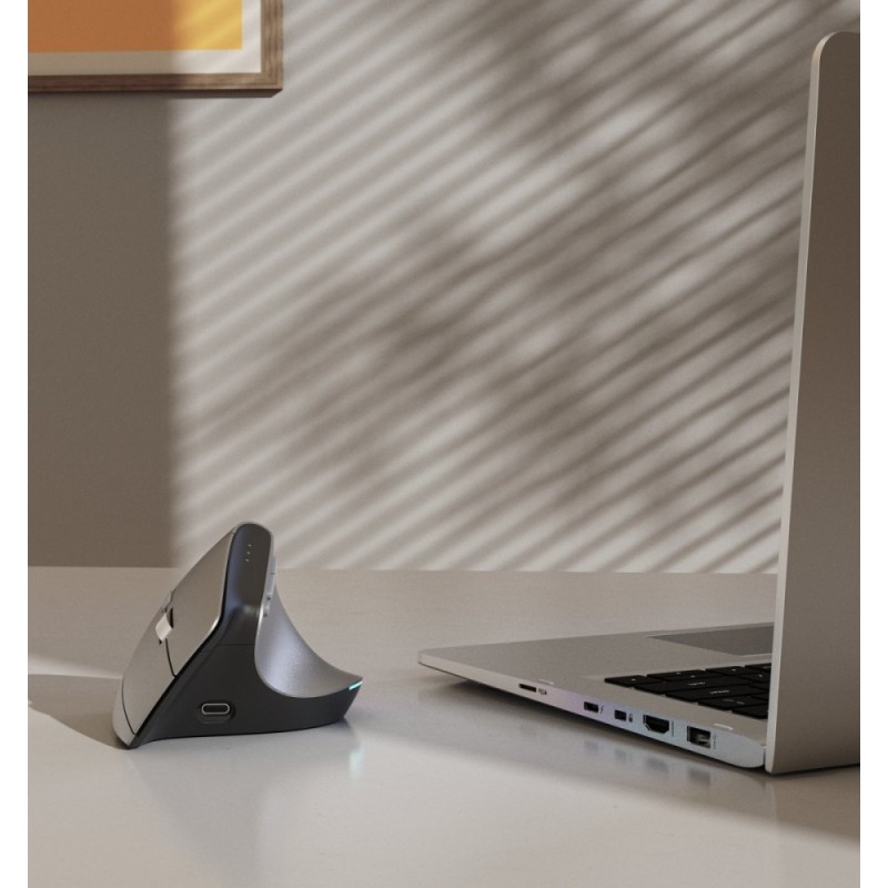 Mysz ergonomiczna multi device EWM-700 grafitowa | PartsPC.pl