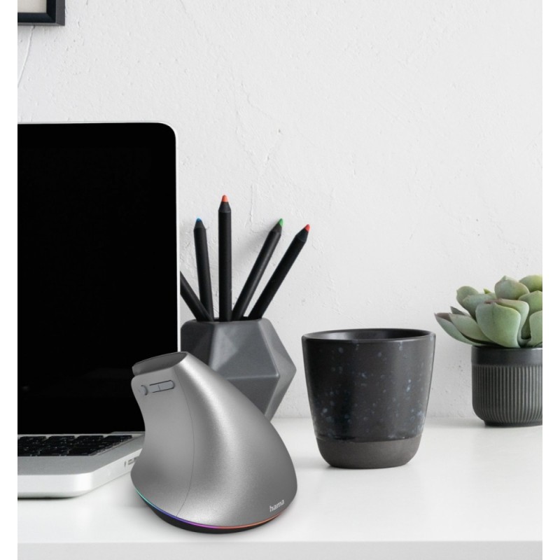Mysz ergonomiczna multi device EWM-700 grafitowa | PartsPC.pl