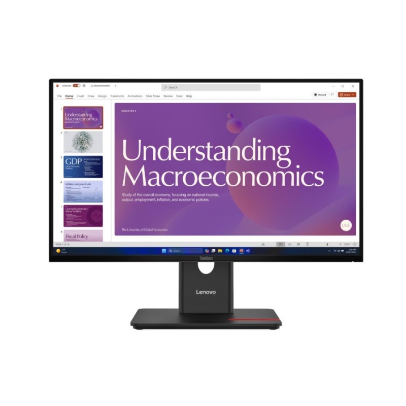 Lenovo Monitor ThinkVision T24D-40 23.8 cala 64B9GAT1EU | PartsPC.pl