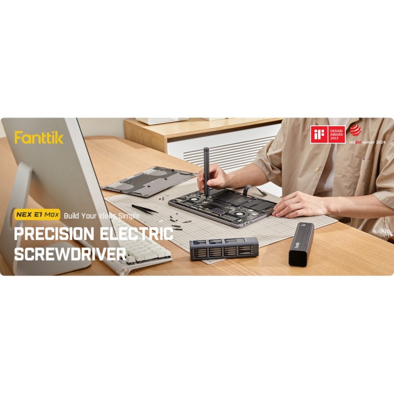 Wkrętak akumulatorowy E1 Max Precision | PartsPC.pl