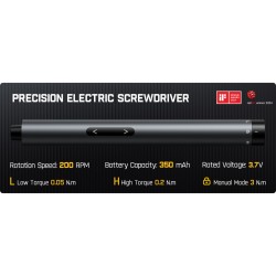 Wkrętak akumulatorowy E1 Max Precision | PartsPC.pl
