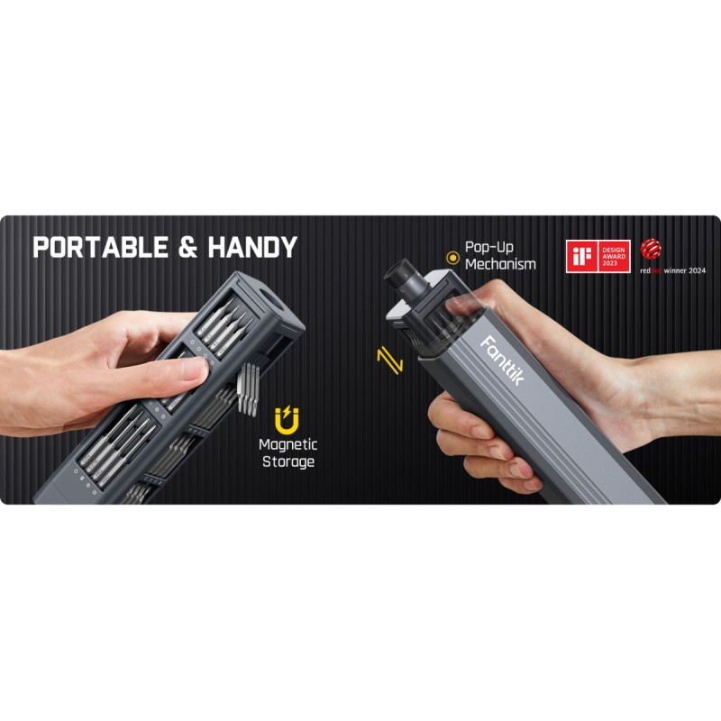 Wkrętak akumulatorowy E1 Max Precision | PartsPC.pl