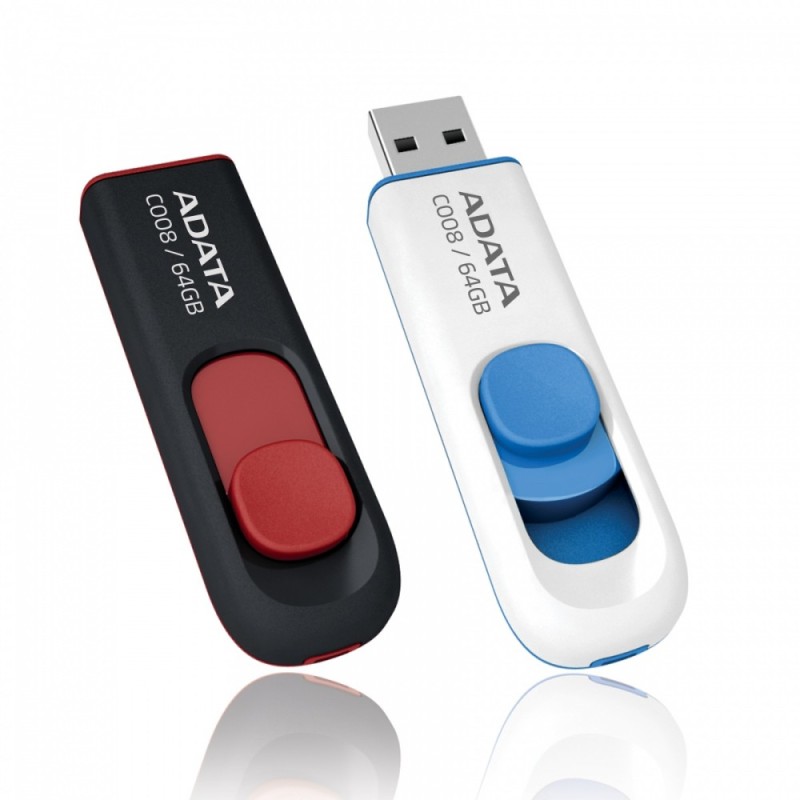 Pendrive Dashdrive C008 64GB USB Czarno-czerwony | PartsPC.pl