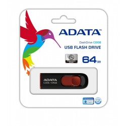 Pendrive Dashdrive C008 64GB USB Czarno-czerwony | PartsPC.pl