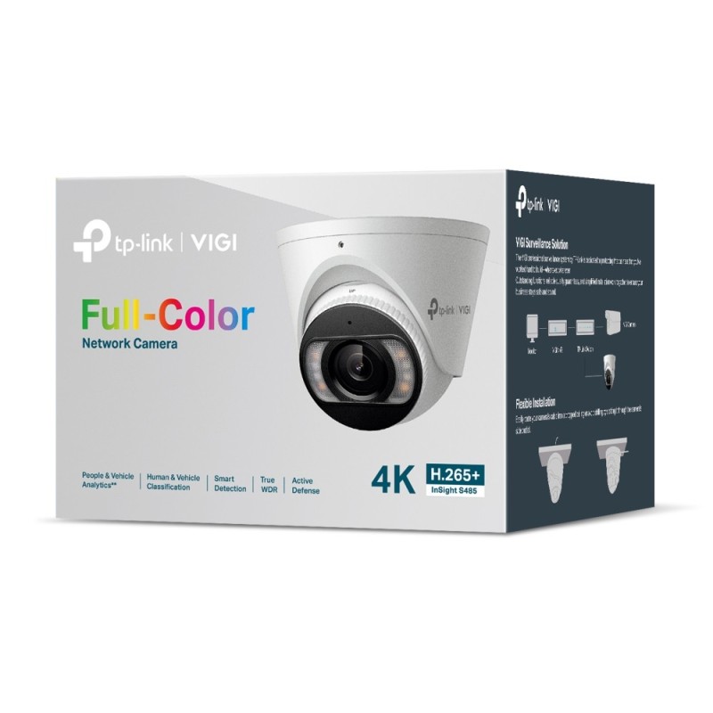 Kamera InSight S485(2.8mm)  VIGI 8MP Full-Color Turret Netwo… | PartsPC.pl