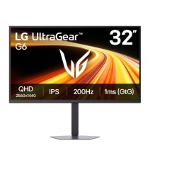 Monitor 32 cale  UltraGear G6 QHD 200 Hz 32G620B-B | PartsPC.pl