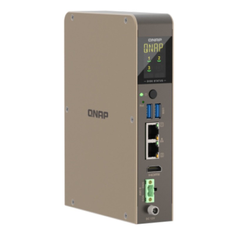 QNAP QBoat-300 | 3 zatokowy industrialny bezwentylatorowy NA… | PartsPC.pl