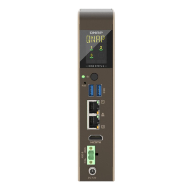 QNAP QBoat-300 | 3 zatokowy industrialny bezwentylatorowy NA… | PartsPC.pl