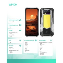 OUKITEL Smartfon WP100 5G 12/512 IP69K czarny | PartsPC.pl