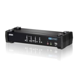 PRZEŁĄCZNIK KVM 4 PORTY USB DVI CS1764A | PartsPC.pl