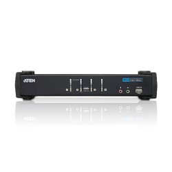 PRZEŁĄCZNIK KVM 4 PORTY USB DVI CS1764A | PartsPC.pl