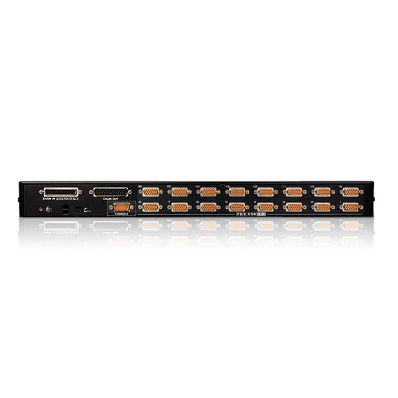 Przełącznik 16-Port PS/2-USB VGA KVM Switch W/Chain | PartsPC.pl