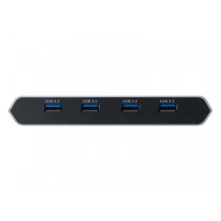 Przełącznik 2-Port 4K DP USB-C KVM Dock Switch with Power | PartsPC.pl