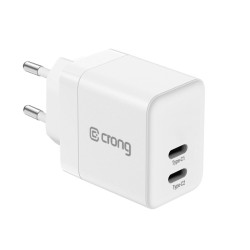 Ultra Compact GaN Ładowarka sieciowa 2x USB-C 35W PD 3.0 z P… | PartsPC.pl