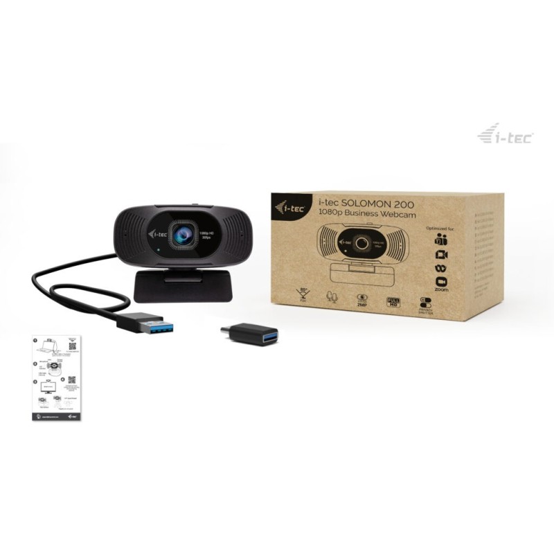 Kamera internetowa SOLOMON 200 1080p Business Webcam AF Dual… | PartsPC.pl