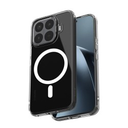 Etui Hybrid Clear magnetic MagSafe Xiaomi 17T przezroczyste | PartsPC.pl